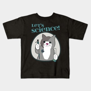 Let's Science Cat Kids T-Shirt